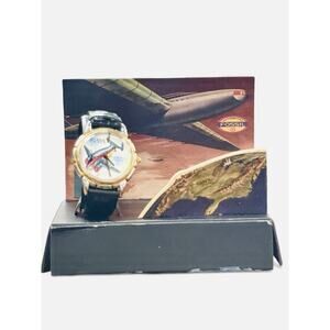 Vintage Fossil Le-9400 Around The World Series Aero Pilot Numbered Edition USA